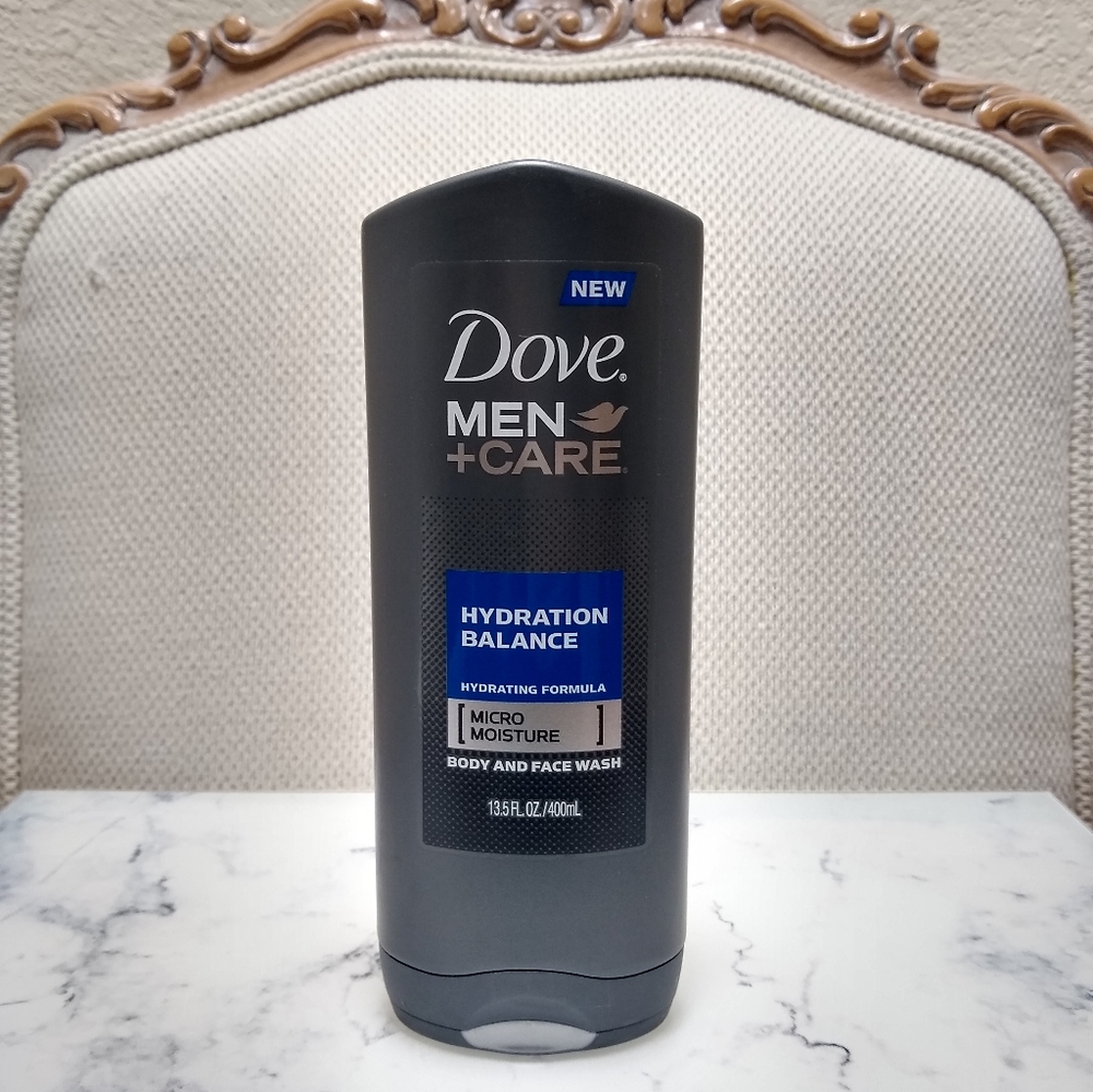 Dove Men +Care Body & Face Wash. Hydration Balance. 13.5 fl. oz. NEW